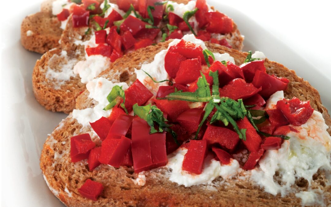 Fast bruschetta
