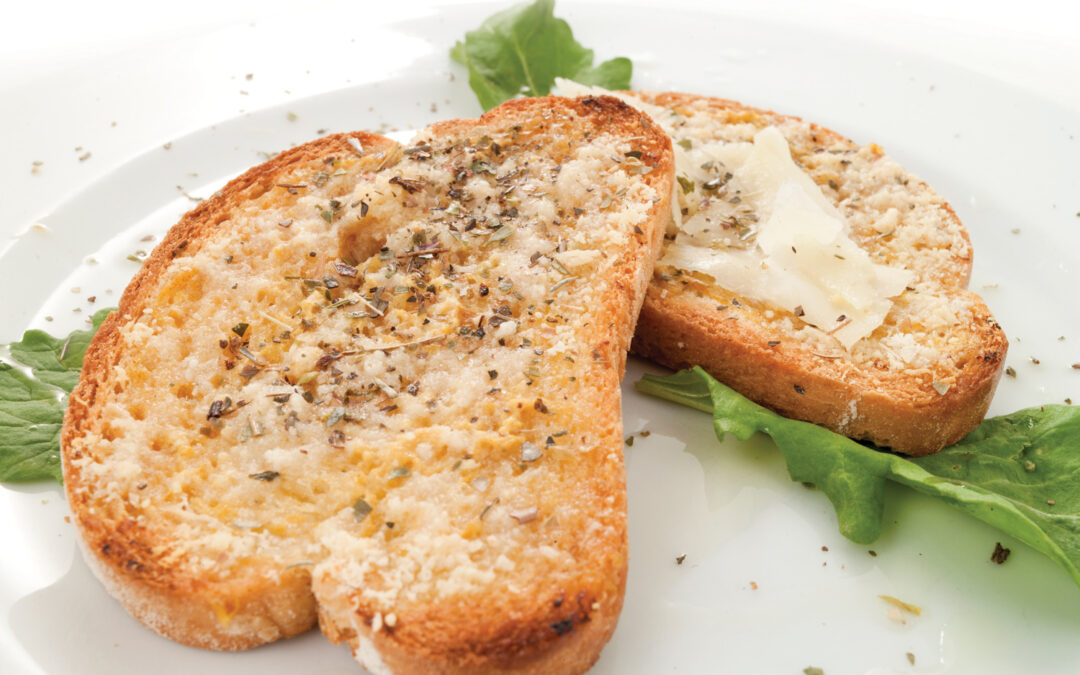 Rusks with parmesan