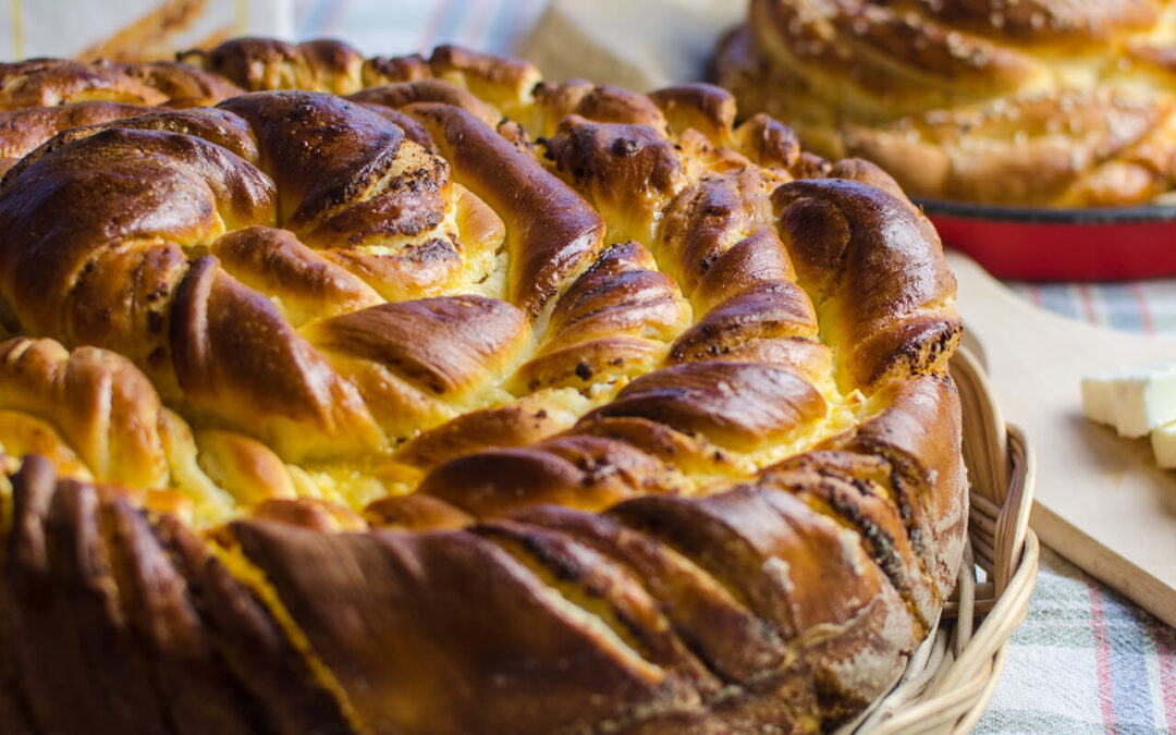 PIE-BREAD WITH COTTAGE CHEESE